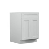 24 in. W x 24 in. D x 34.5 in. H Ready to Assemble Plywood Base Kitchen Cabinet in Shaker Dove