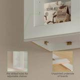 36 in. W x 12 in. D x 12 in. H in Shaker Dove Plywood Ready to Assemble Wall Cabinets without Glass