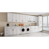 HOMEIBRO 36 in. W X 12 in. D X 12 in. H in Shaker White Plywood Ready to Assemble Wall Kitchen Cabinet with 2-Doors