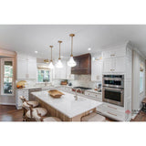 LIFEART CABINETRY Lancaster White Plywood Shaker Stock Assembled Wall Kitchen Cabinet 36 in. W x 36 in. H x 12 in. D