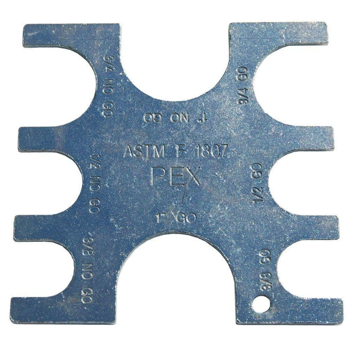 SharkBite 3/8 in., 1/2 in., 3/4 in., and 1 in. PEX Copper Crimp Ring Go/No-Go Gauge