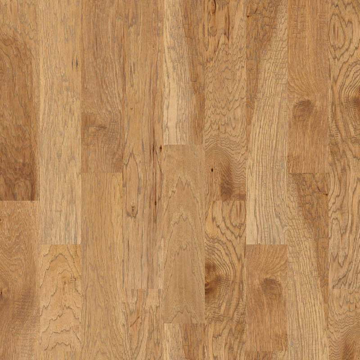 Shaw Sequoia Hickory 6-3/8" Handscraped Engineered Hardwood Flooring, Bravo – 30.48 SF per Carton