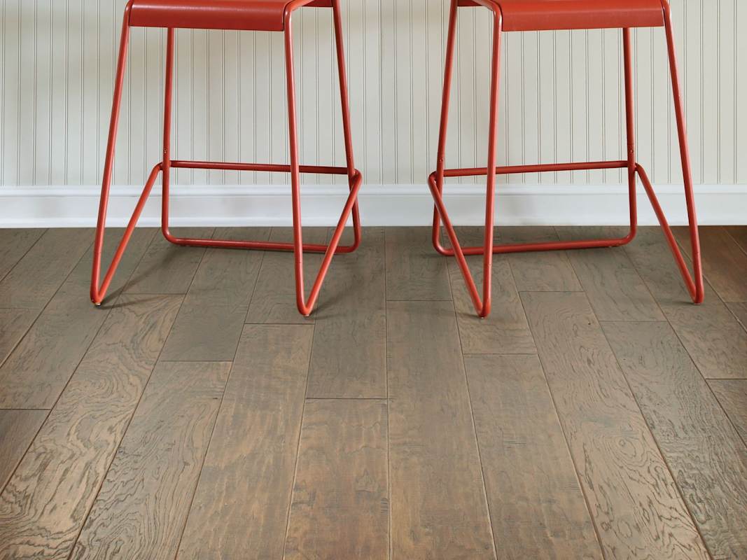 Shaw Sequoia Hickory 6-3/8" Handscraped Engineered Hardwood Flooring, Bravo – 30.48 SF per Carton