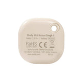 Shelly BLU Button Tough 1 (2 pack) Ivory, Remote Control Action and Scene Activation Button, Shock, Splash and dust-resilient