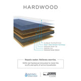 Shaw Pavillion Shire Red Oak 3/8 in. T X 6.3 in. W Tongue and Groove Engineered Hardwood Flooring (30.48 sq.ft./case)