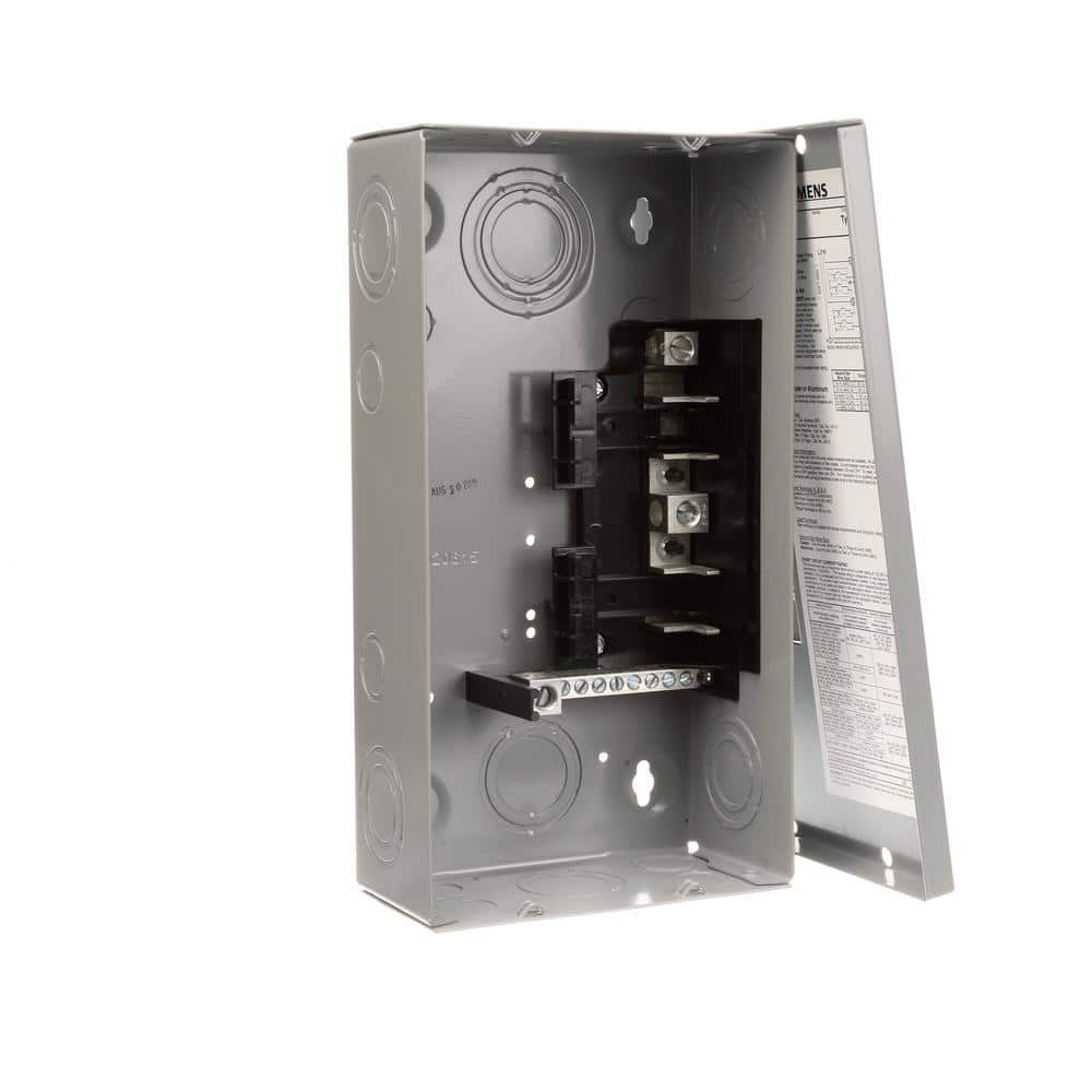 Siemens EQ 125-Amp 4-Space 8-Circuit Indoor Main Lug Load Center - E0408ML1125SU