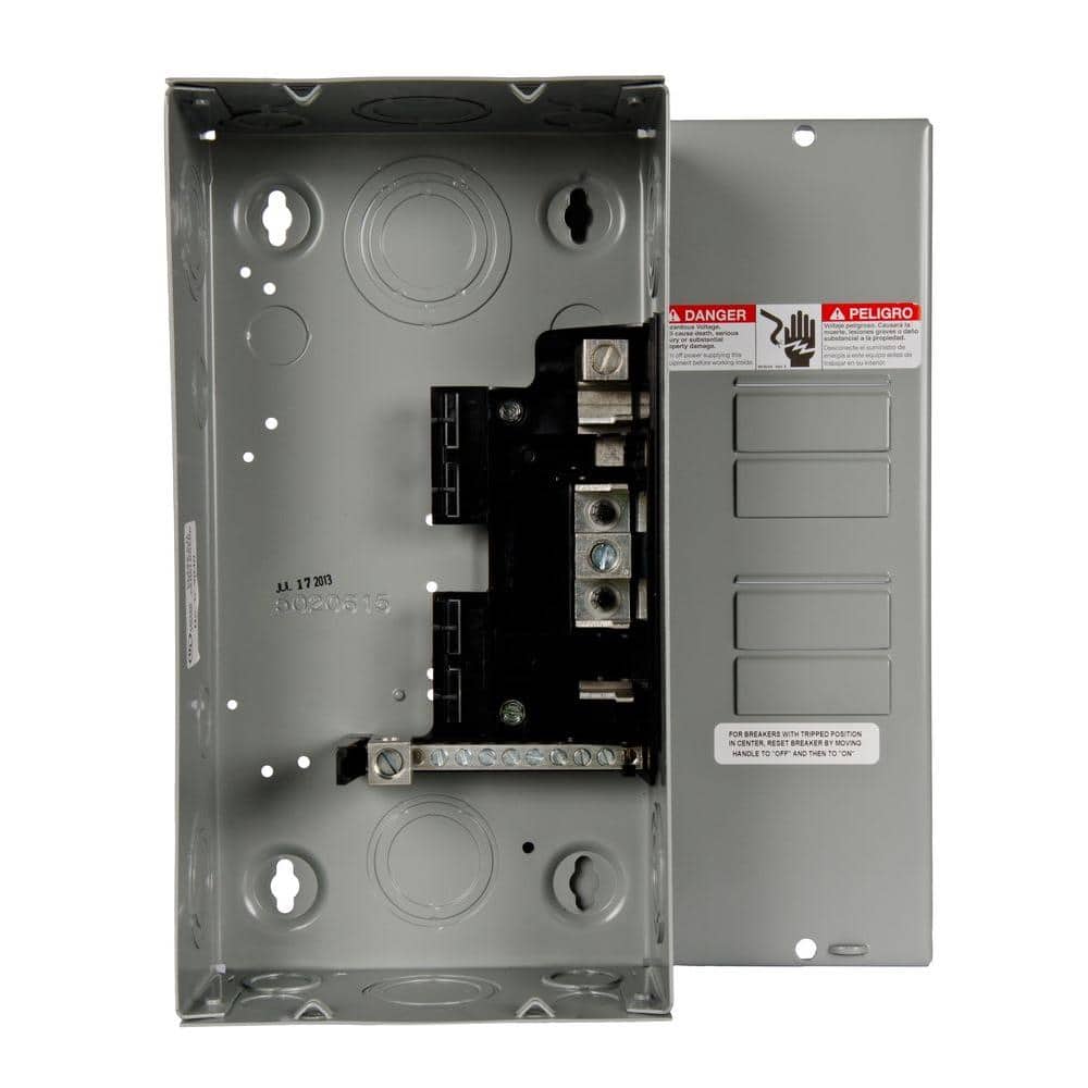 Siemens EQ 125-Amp 4-Space 8-Circuit Indoor Main Lug Load Center - E0408ML1125SU
