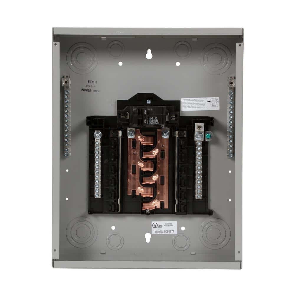 Siemens PN 100-Amp 12-Space 24-Circuit Indoor Convertible Plug-On Neutral Load Center - PN1224B1100C