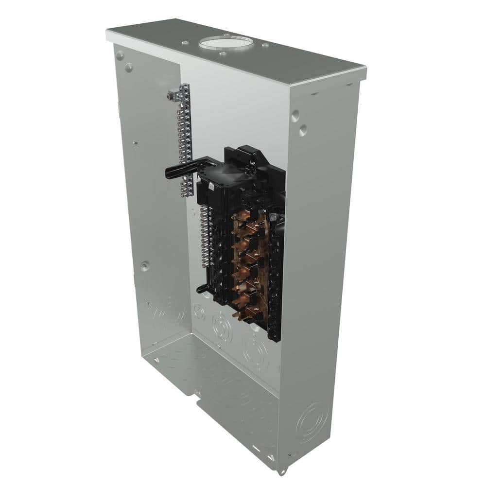 Siemens PN 100-Amp 16-Space 2-Circuit Outdoor Main Breaker Plug-On Neutral Load Center - PNW1632B1100C