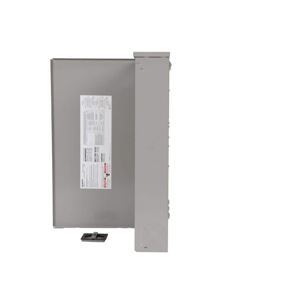 Siemens PN 100-Amp 20-Space 20-Circuit Outdoor Convertible Plug-On Neutral Load Center - PNW2020B1100C