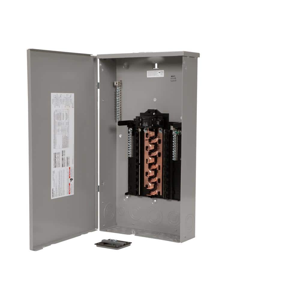 Siemens PN 100-Amp 20-Space 20-Circuit Outdoor Convertible Plug-On Neutral Load Center - PNW2020B1100C