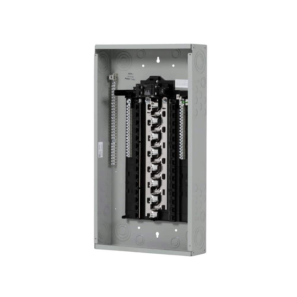 Siemens SN 100-Amp 30-Space 48-Circuit Indoor Main Breaker Plug-On Neutral Load Center - SN3048B1100