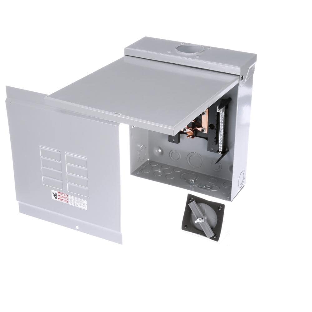 Siemens EQ 125-Amp 8-Space 16-Circuit Outdoor Main Lug Load Center - W0816ML1125CU
