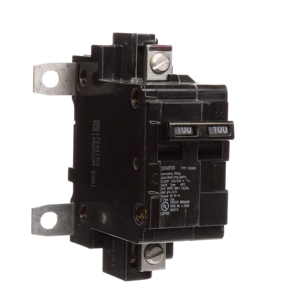 Siemens 100 Amp Main Breaker Conversion Kit
