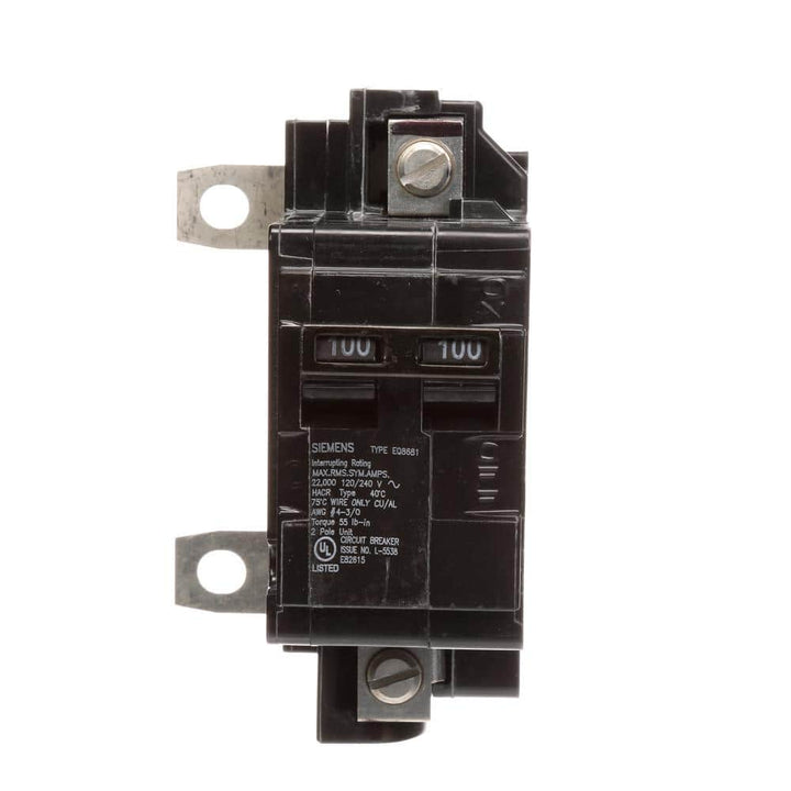 Siemens 100 Amp Main Breaker Conversion Kit
