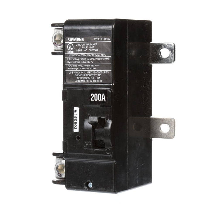 Siemens 200 Amp Main Breaker Conversion Kit