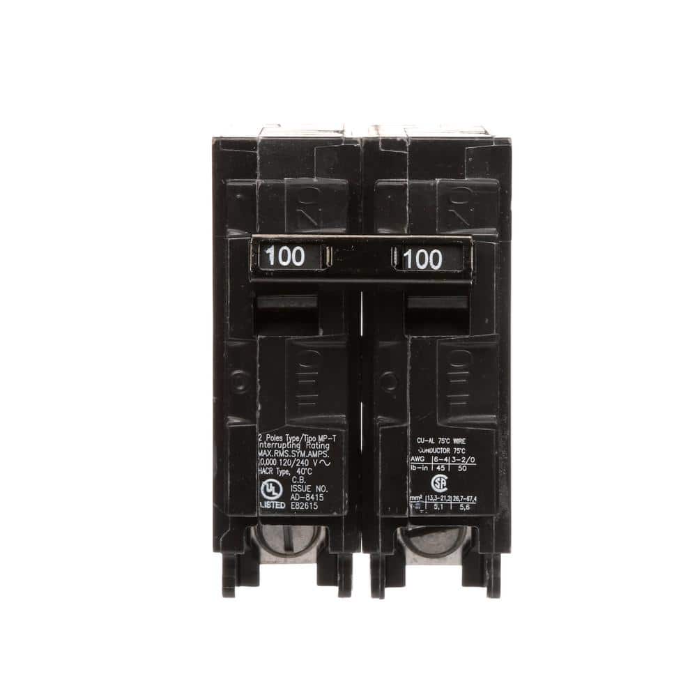 Siemens 100 Amp Double-Pole Type MP Circuit Breaker