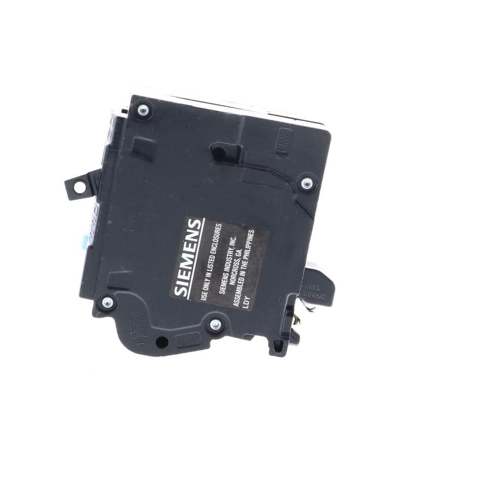 Siemens 15 Amp 1-Pole Dual Function (CAFCI/GFCI) Plug-On Neutral Circuit Breaker