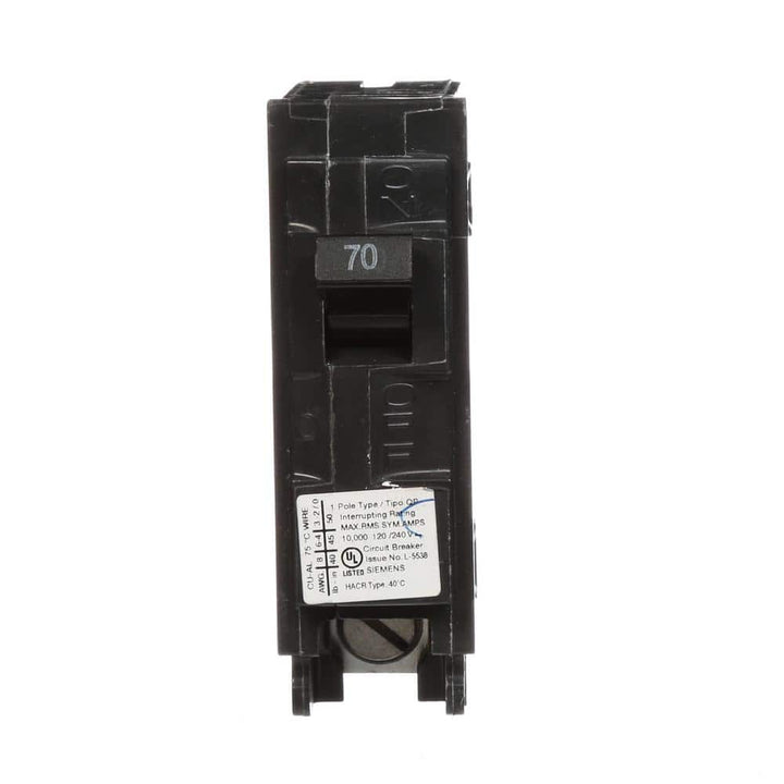Siemens 70 Amp 1-Pole 10 kA Type QP Circuit Breaker