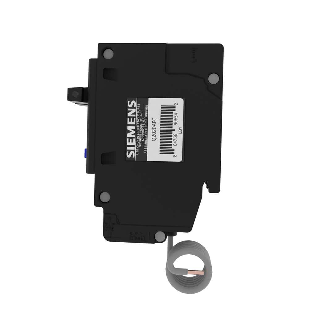 Siemens 20 Amp 120-Volt 1-Pole Tandem CAFCI Type QTA Circuit Breaker