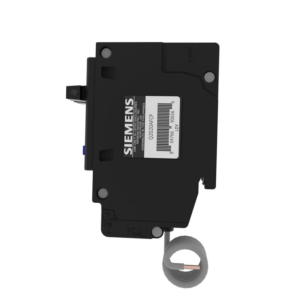 Siemens 20 Amp 120-Volt 1-Pole Tandem CAFCI Type QTA Circuit Breaker RBPU
