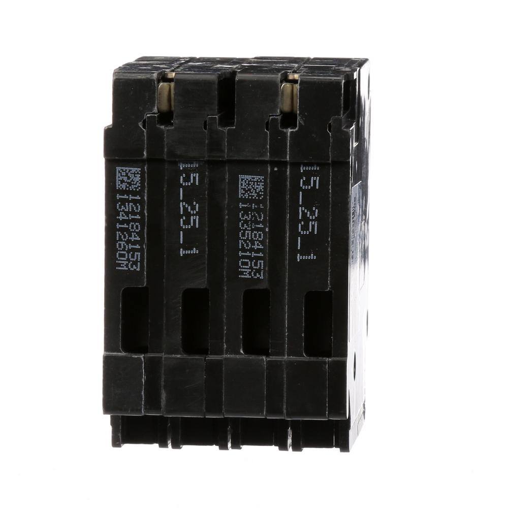 Siemens 25 Amp Double-Pole and (2) 15 Amp Single-Pole Type QT Triplex Circuit Breaker