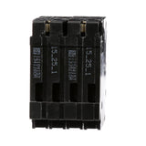 Siemens 25 Amp Double-Pole and (2) 15 Amp Single-Pole Type QT Triplex Circuit Breaker