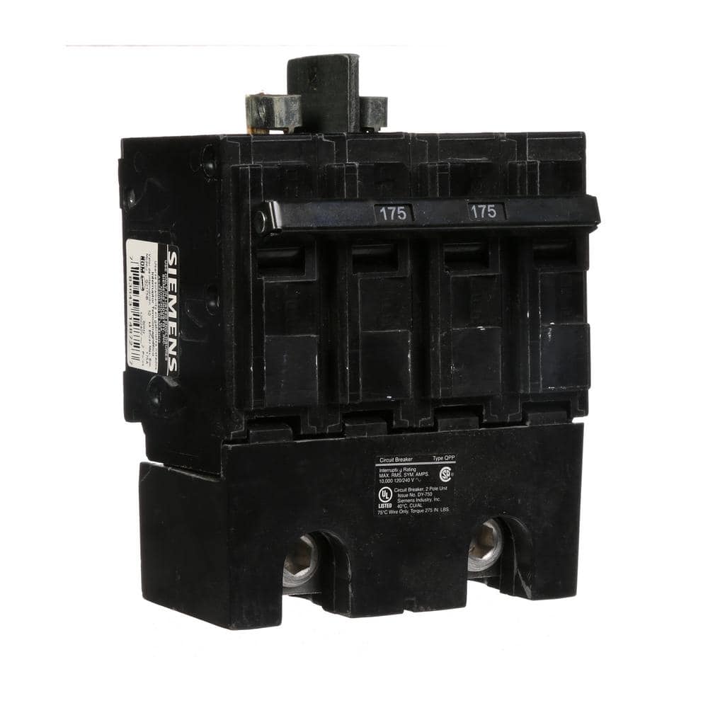 Siemens 175 Amp Double-Pole 10kA Type QPP Circuit Breaker