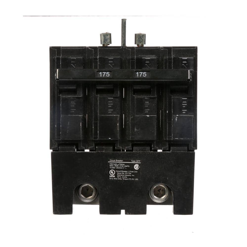 Siemens 175 Amp Double-Pole 10kA Type QPP Circuit Breaker
