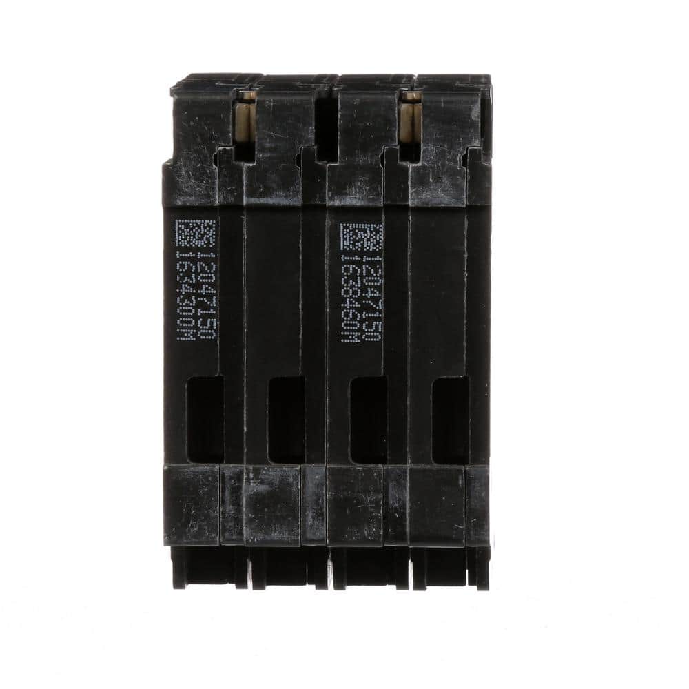 Siemens Triplex Two Outer 20 Amp Single-Pole and One Inner 20 Amp Double-Pole Circuit Breaker