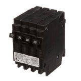 Siemens Triplex 2-Outer 20 Amp Single-Pole and 1-Inner 30 Amp Double-Pole Circuit Breaker