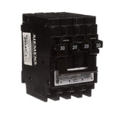 Siemens Quadplex Two Double Pole 30 Amp Outside Two Double Pole 20 Amp Inside Circuit Breaker