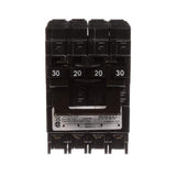 Siemens Quadplex Two Double Pole 30 Amp Outside Two Double Pole 20 Amp Inside Circuit Breaker