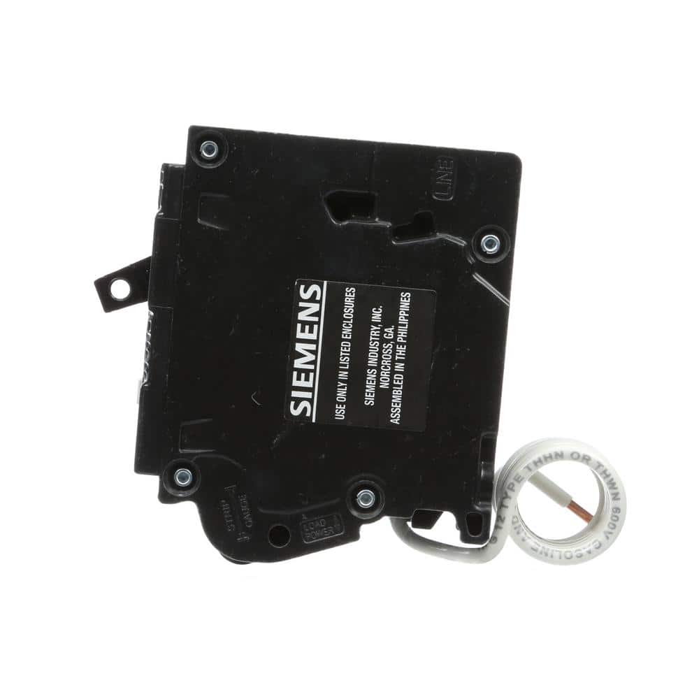 Siemens 30 Amp Single-Pole Type QPF2 GFCI Circuit Breaker