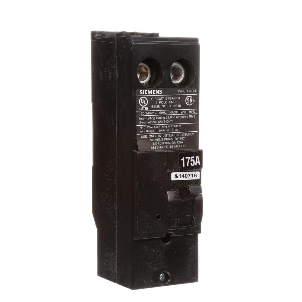 Siemens 175 Amp Double-Pole Circuit Breaker Type QNRH