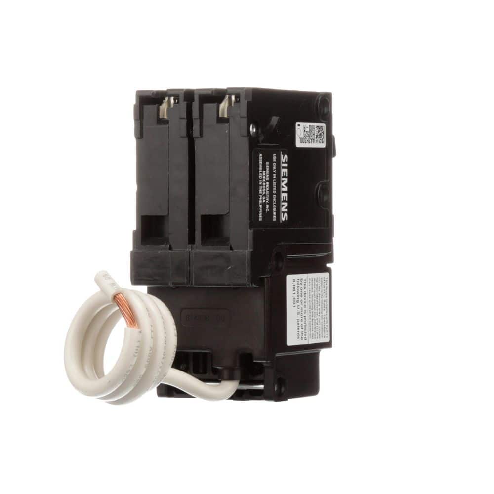 Siemens 60 Amp Double Pole Type QPF GFCI Circuit Breaker RBPU