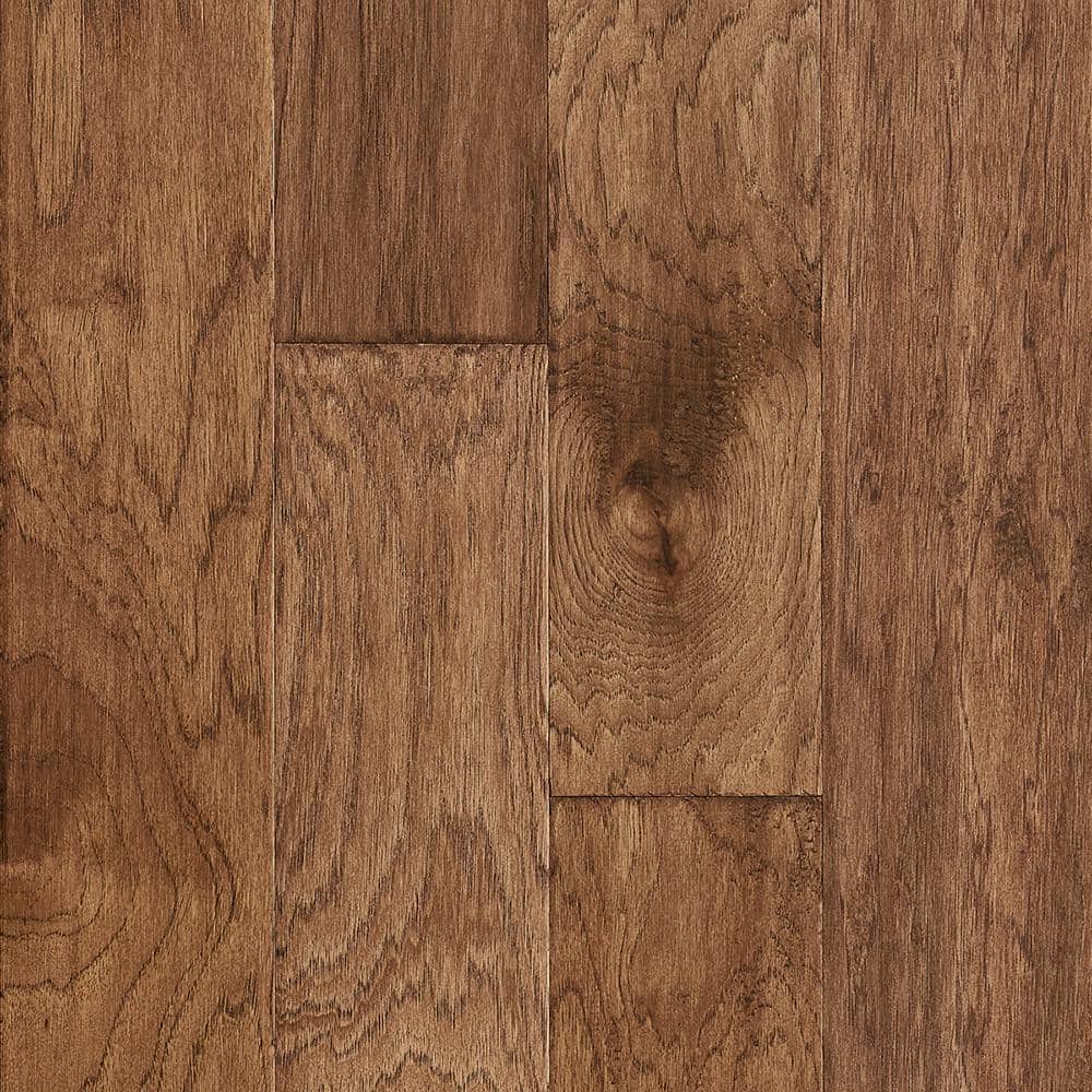 Bruce Time Honored Sienna Hickory 3/8 in. T x 5 in. W Click Lock Hand Scraped Engineered Hardwood Flooring (28.1 sq.ft./ctn)