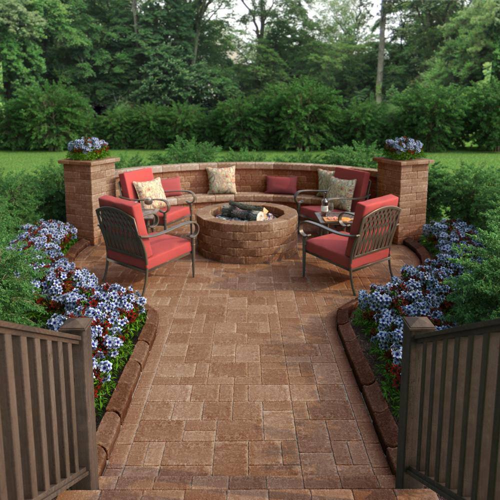 Pavestone PAPER SAMPLE - 7 in. x 7 in. Sierra Blend Concrete Paver (1 - Piece)