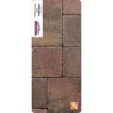Pavestone Paper Sample Only of RumbleStone 3.5 in. x 7 in. Sierra Blend Concrete Mini Wall Block (1-Piece)