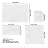 MSI Sierra White 10 Piece Sandblast Marble Paver Tile Kit (160 sq. ft./Pallet)