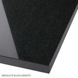 Signature Hardware Robertson 60" Mahogany Wood Double Vanity Cabinet Only – Midnight Navy Blue