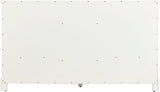 Signature Hardware Quen 60" Freestanding Double-Basin Vanity Set with Cabinet, Carrara Marble Top, and Rectangular Undermount Sinks – 8" Widespread Faucet Holes
