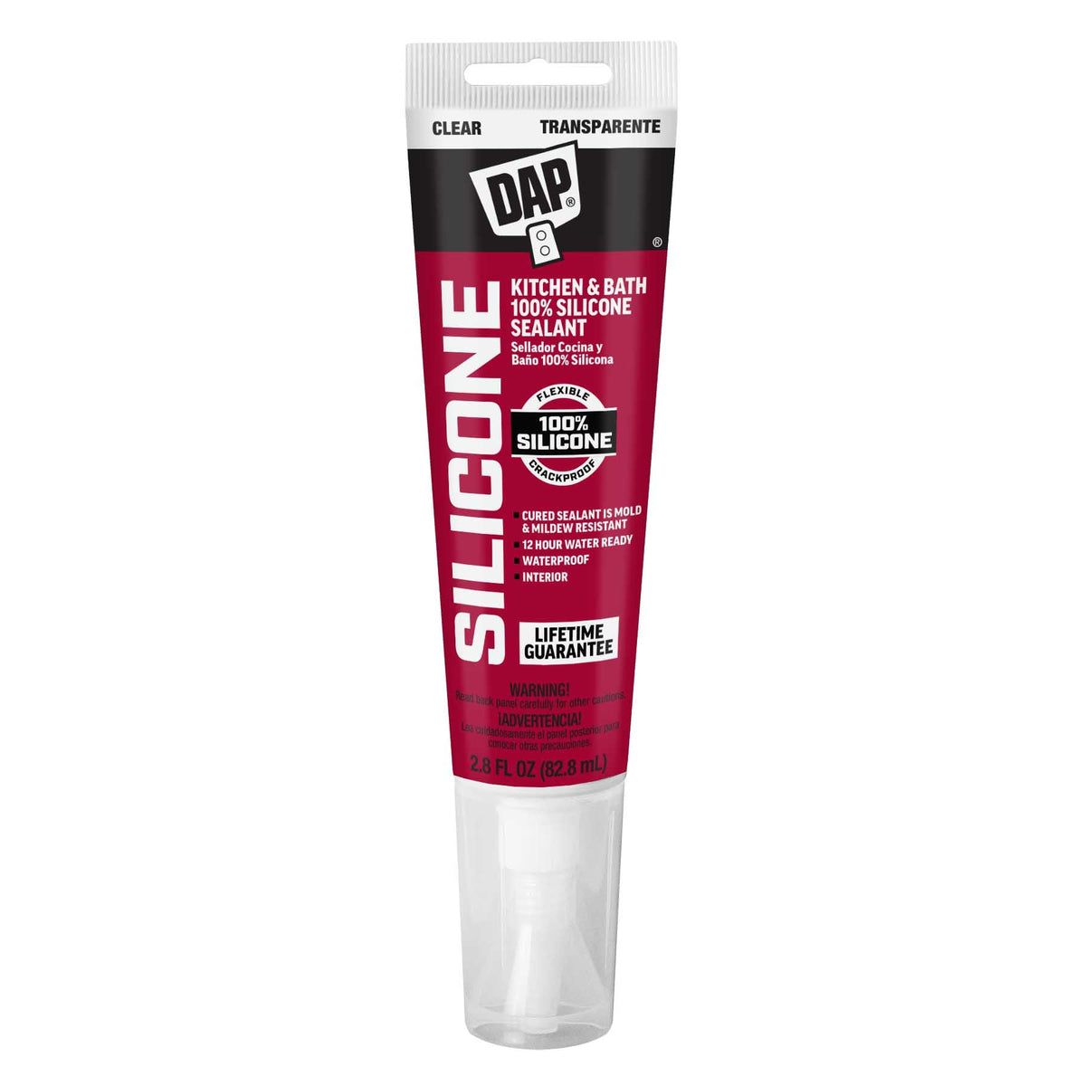 DAP Window Door & Siding Silicone Clear