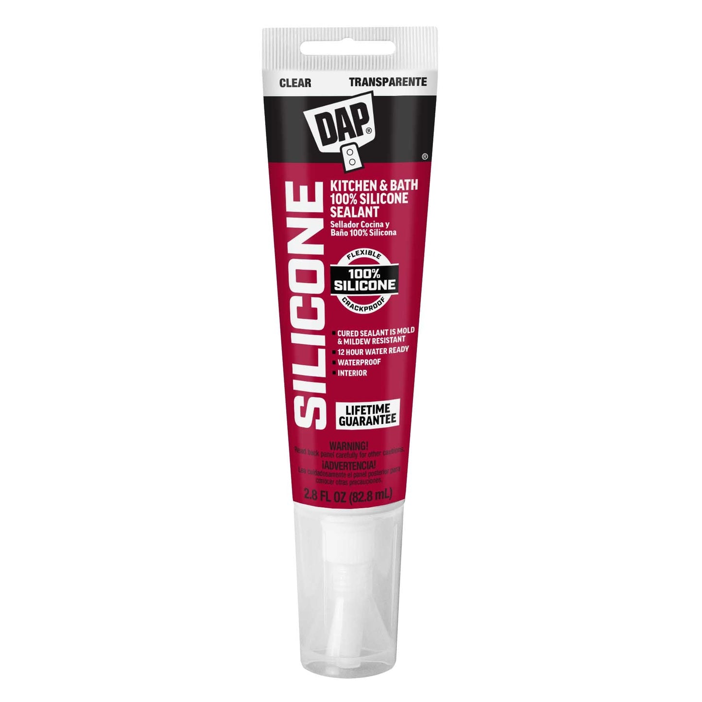 DAP Window Door & Siding Silicone Clear