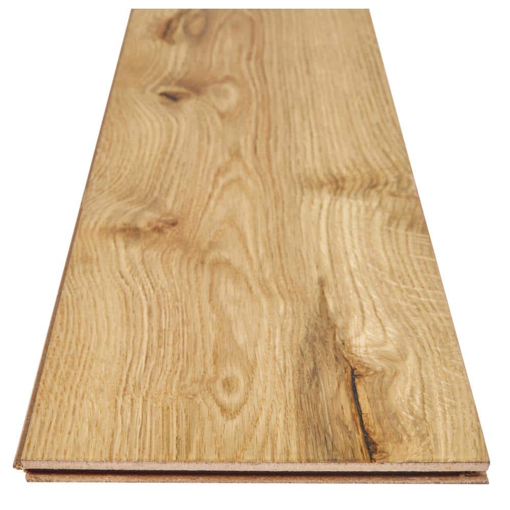 Shaw Boardwalk Silk White Oak 1/2 in. T X 7 in. W Tongue and Groove Engineered Hardwood Flooring (23.58 sq.ft./case)