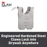 3M CLAW 15 lbs Drywall Picture Hanger with Spot Marker