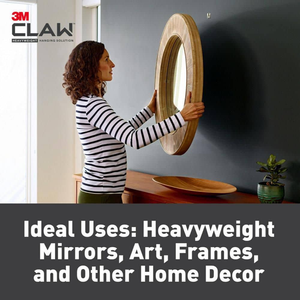 3M CLAW 15 lbs Drywall Picture Hanger with Spot Marker