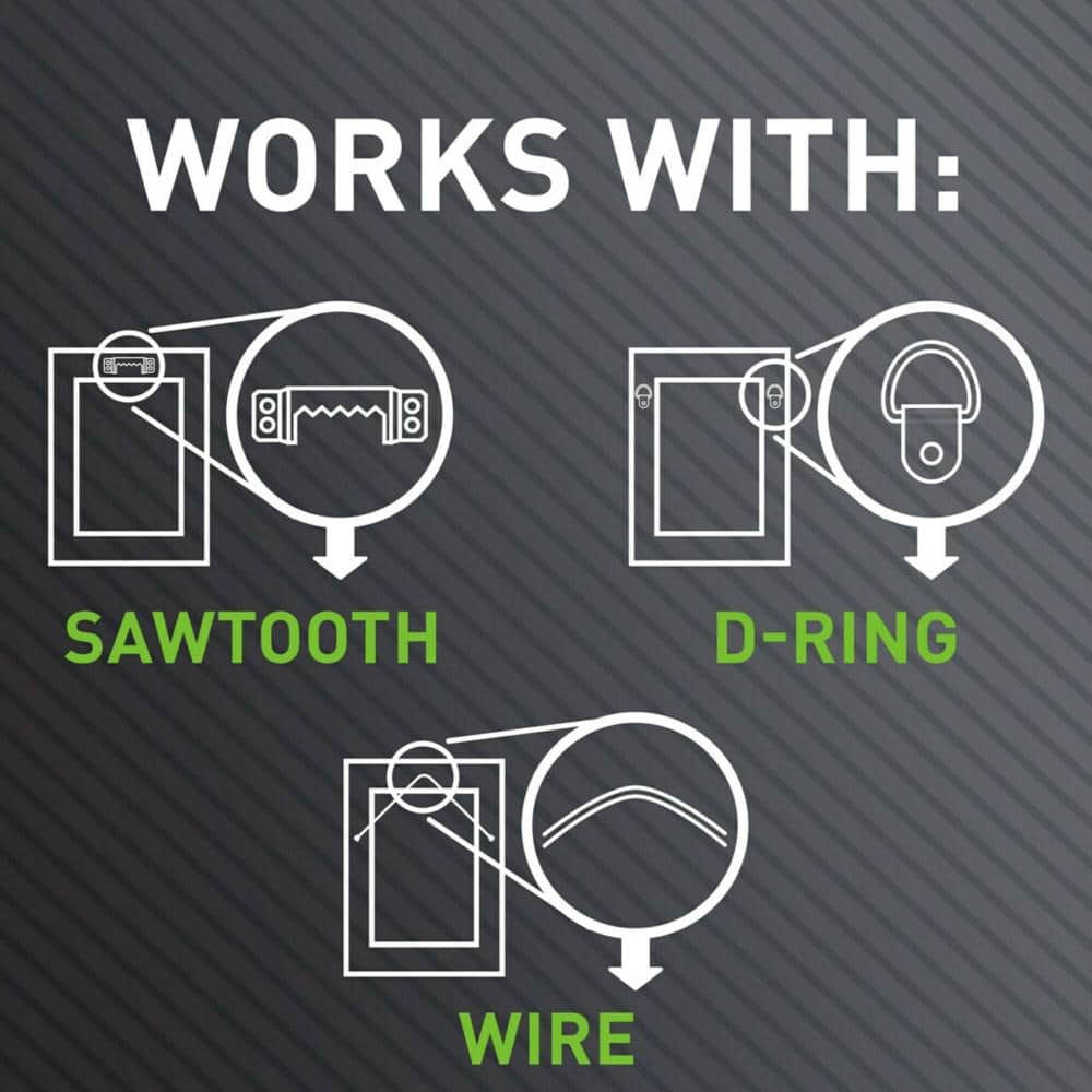 3M CLAW 25 lbs. Drywall Picture Hanger with Temporary Spot Marker