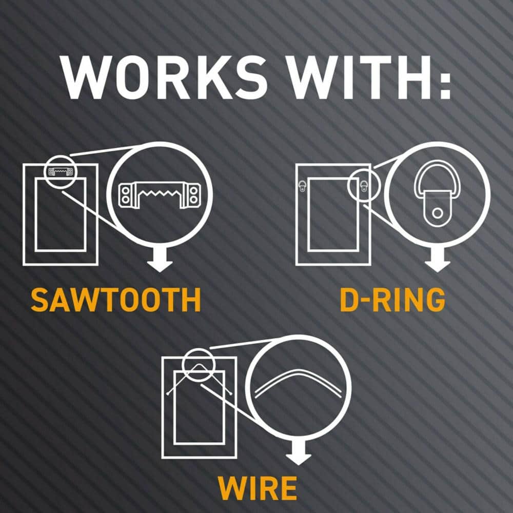 3M CLAW 45 lbs. Drywall Picture Hanger with Spot Marker