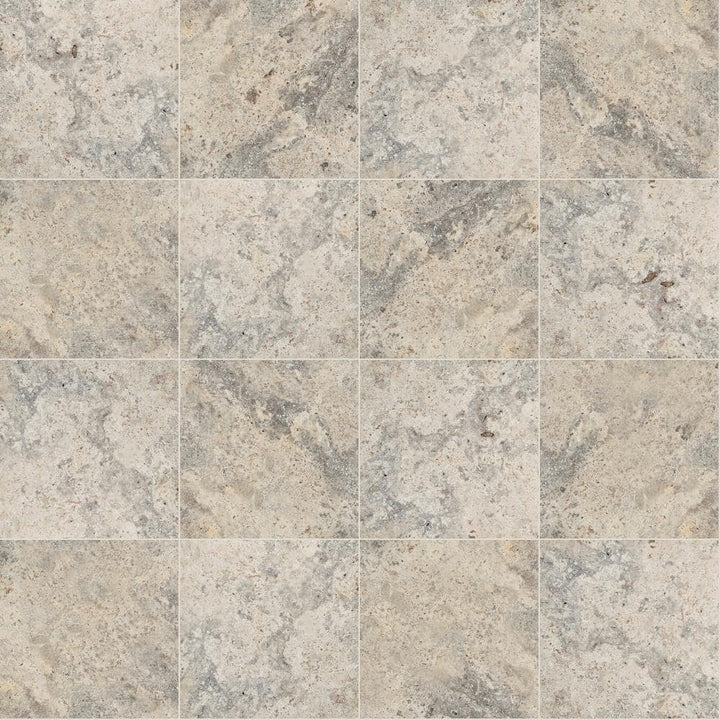 MSI Silver 2 cm. x 16 in. x 16 in. Tumbled Travertine Paver Tile (106.8 sq. ft./Pallet)